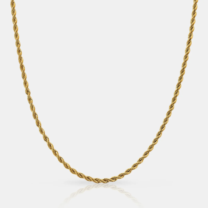 Cadena Rope 3MM (ORO/PLATA)