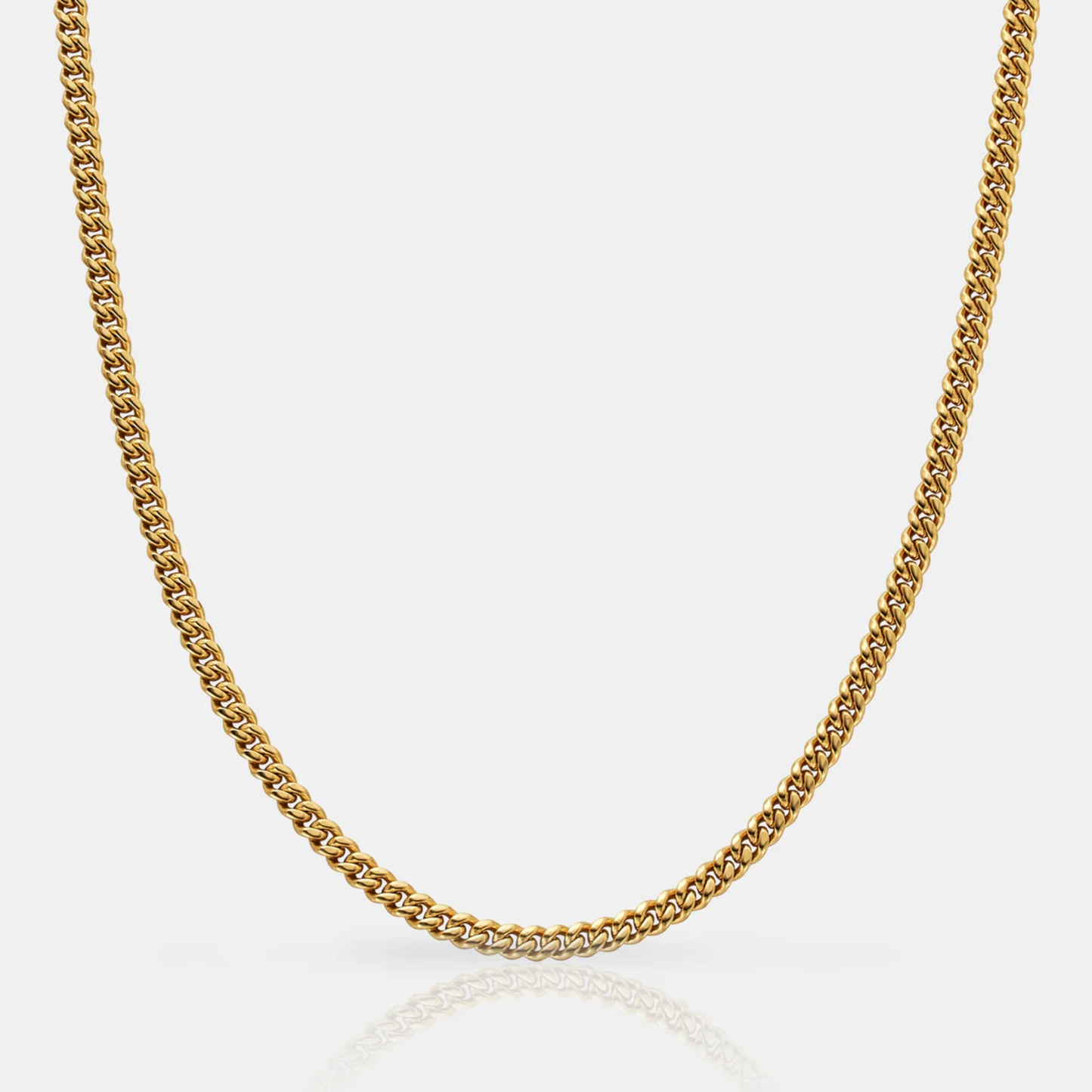 Cadena Cubana 3MM (ORO/PLATA)