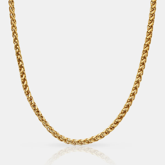 Cadena Wheat 5MM (ORO/PLATA)
