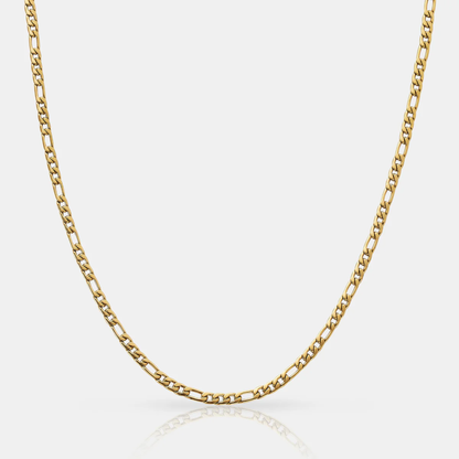 Cadena Figaro 3MM (ORO/PLATA)