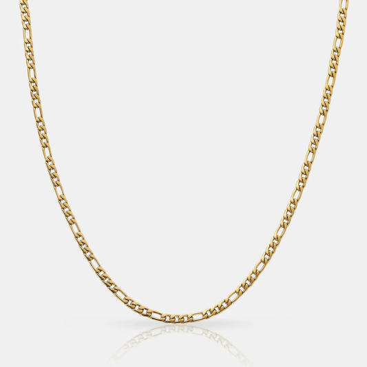 Cadena Figaro 3MM (ORO/PLATA)