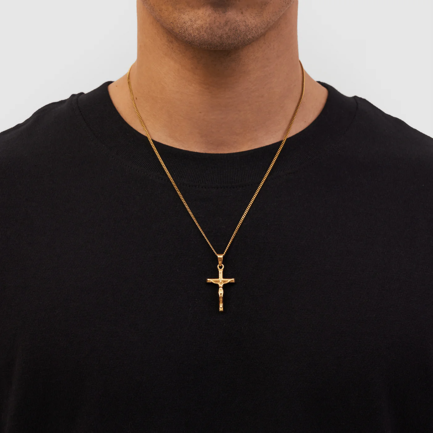 Colgante Crucifijo (ORO/PLATA)