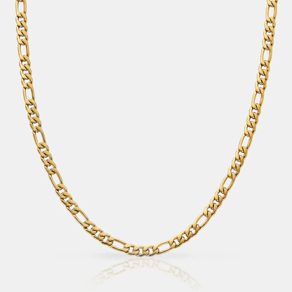 Cadena Figaro 5MM (ORO/PLATA)