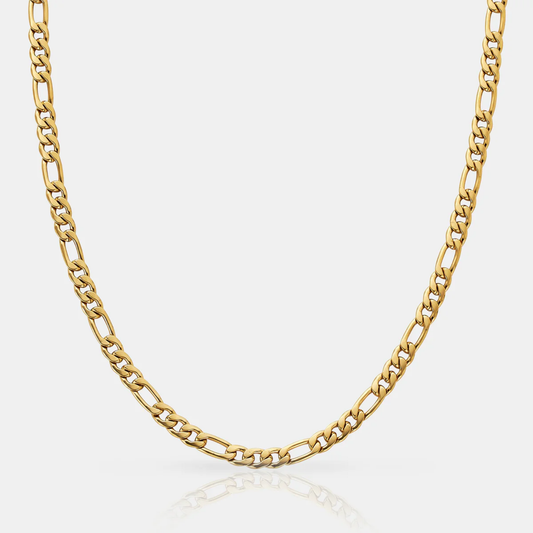 Cadena Figaro 5MM (ORO/PLATA)