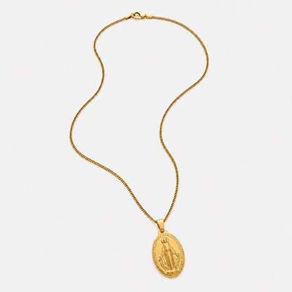 Colgante Virgen María (ORO/PLATA)
