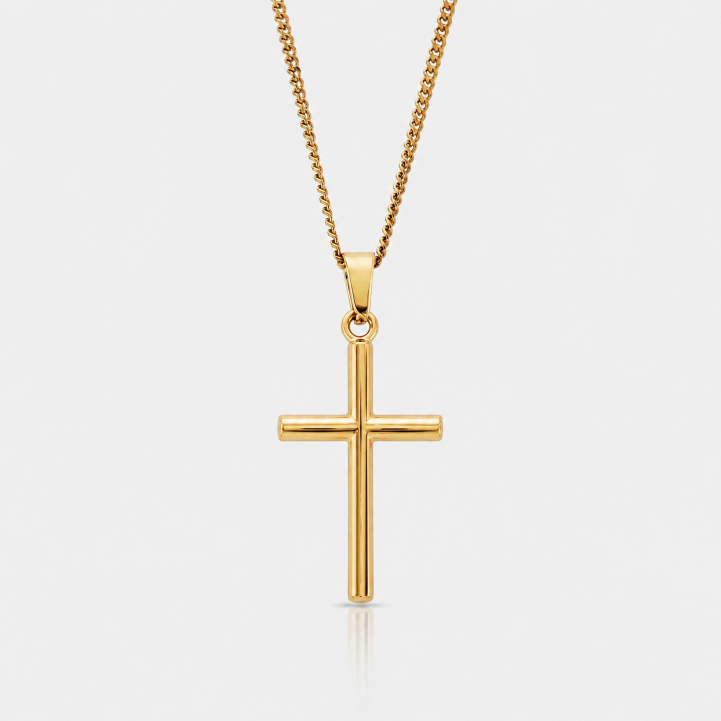 Colgante Cruz (ORO/PLATA)