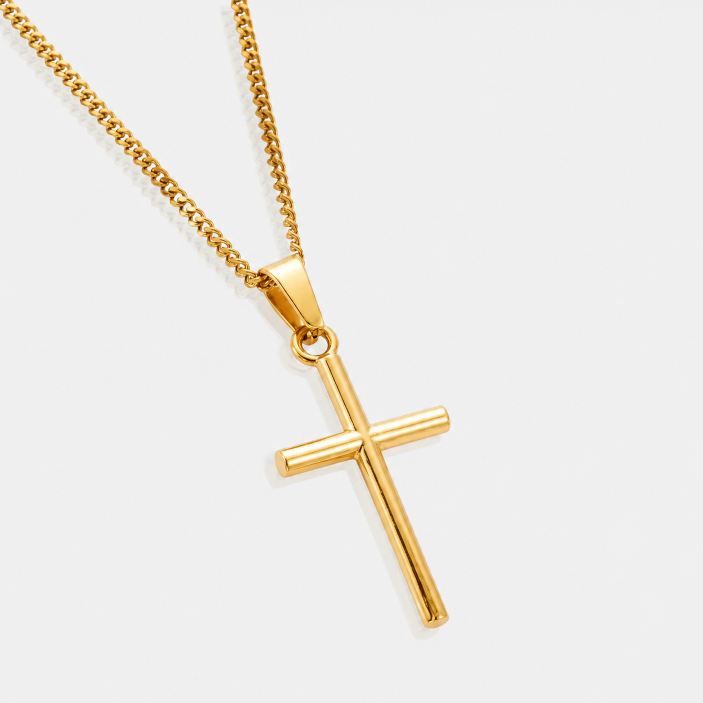 Colgante Cruz (ORO/PLATA)