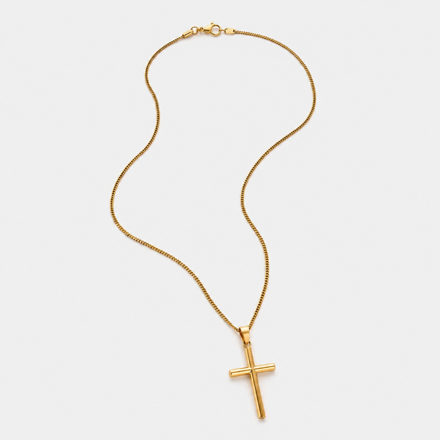 Colgante Cruz (ORO/PLATA)