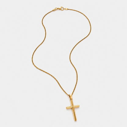 Colgante Cruz (ORO/PLATA)