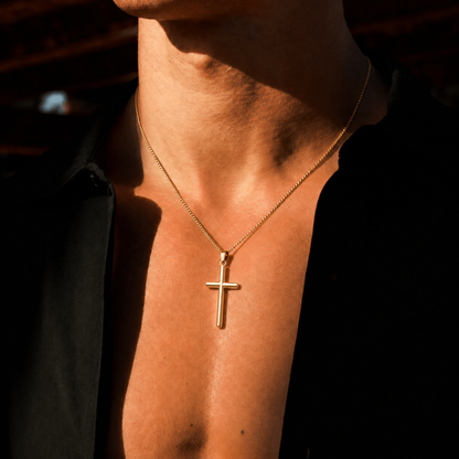 Colgante Cruz (ORO/PLATA)