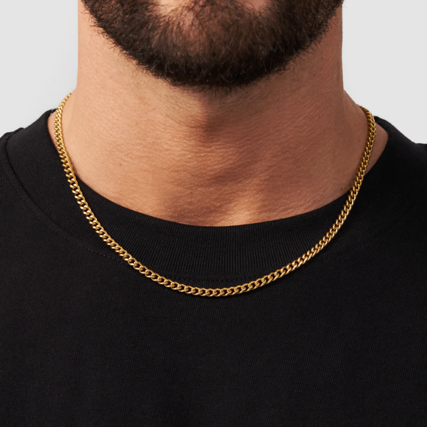 Cadena Cubana 3MM (ORO/PLATA)