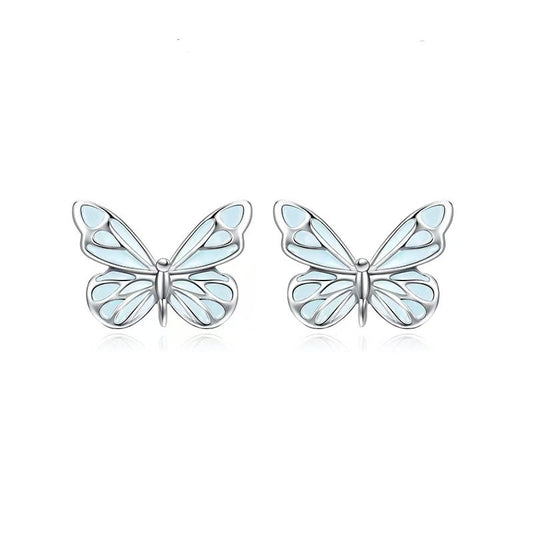 Pendientes Mariposas Iluminadas (PLATA 925)