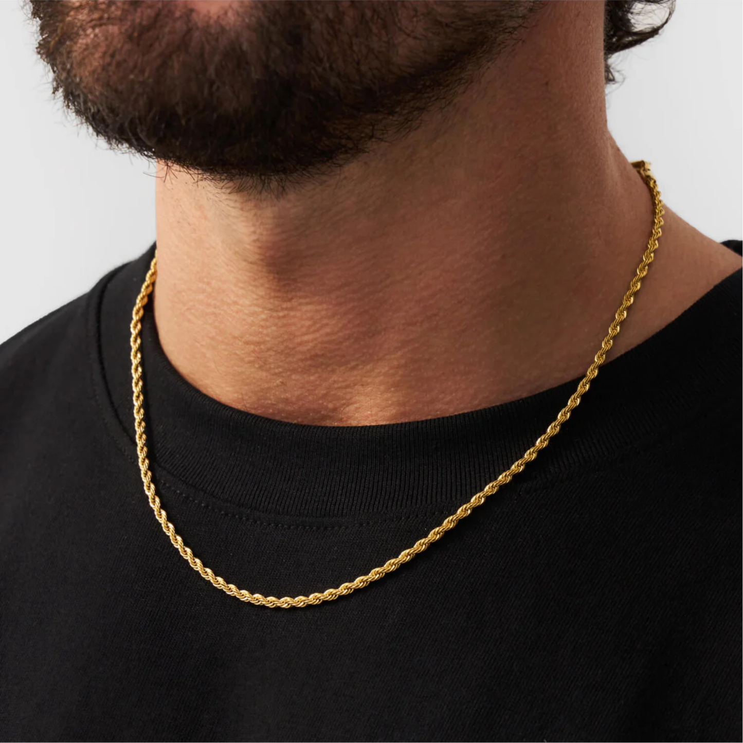 Cadena Rope 3MM (ORO/PLATA)