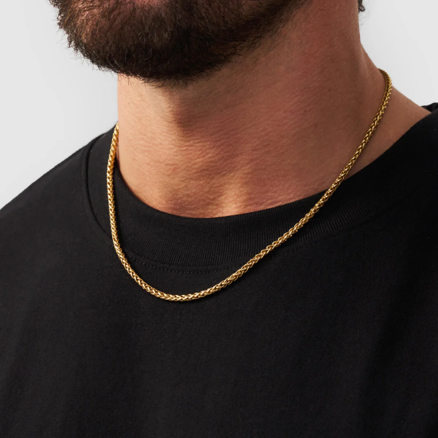 Cadena Wheat 3MM (ORO/PLATA)