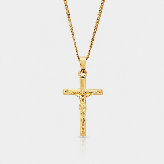 Colgante Crucifijo (ORO/PLATA)