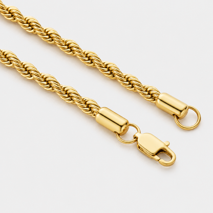 Cadena Rope 5MM (ORO/PLATA)