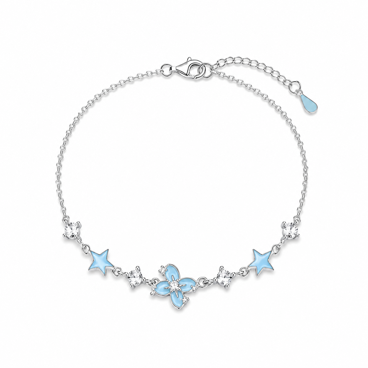 REGALO PULSERA TREBOL (PLATA 925)