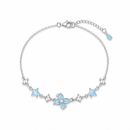 REGALO PULSERA TREBOL (PLATA 925)