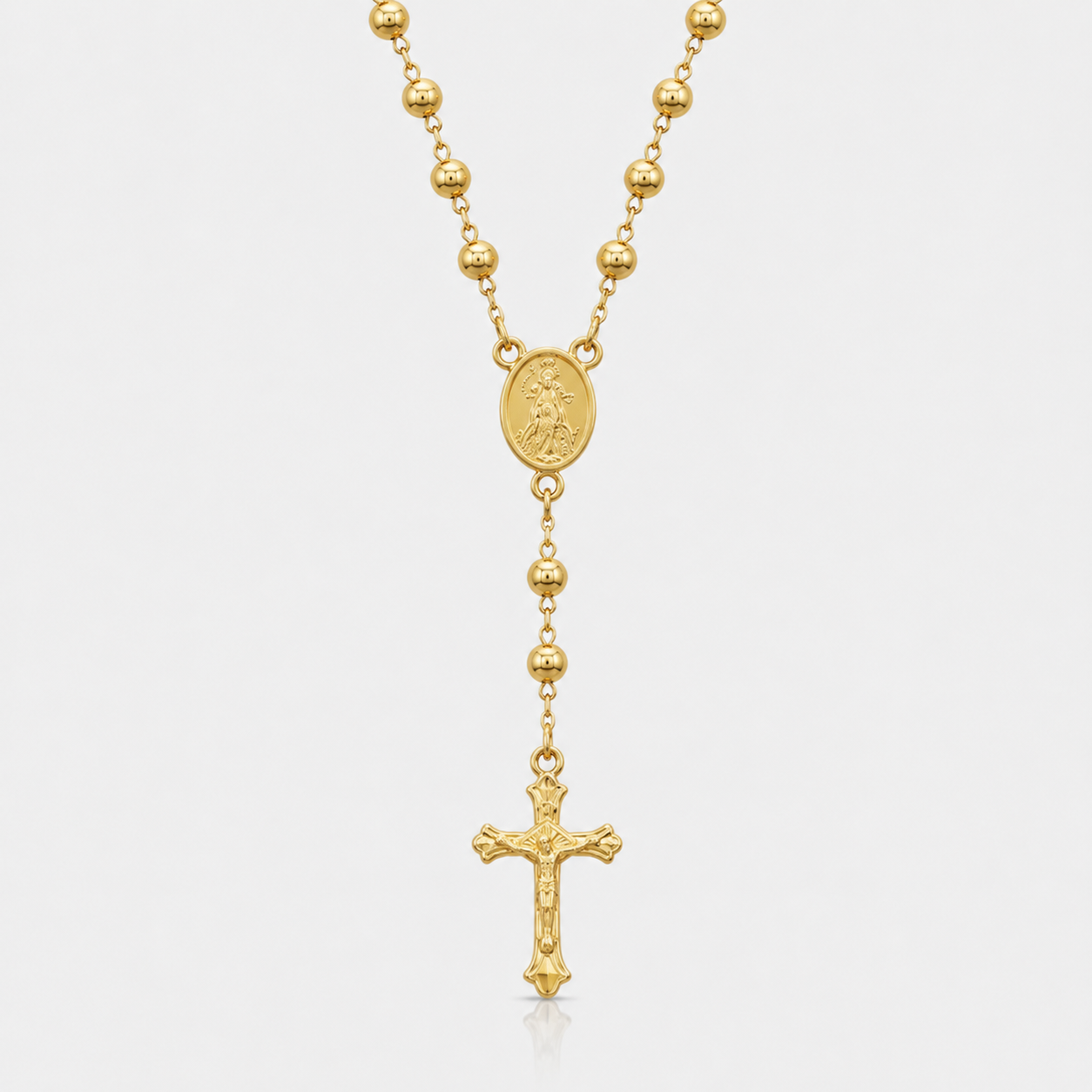 Colgante Rosario Católico (ORO/PLATA)