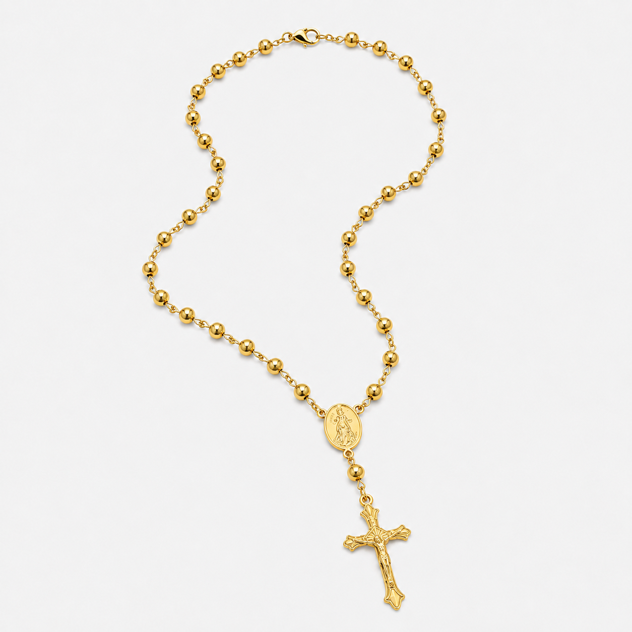 Colgante Rosario Católico (ORO/PLATA)