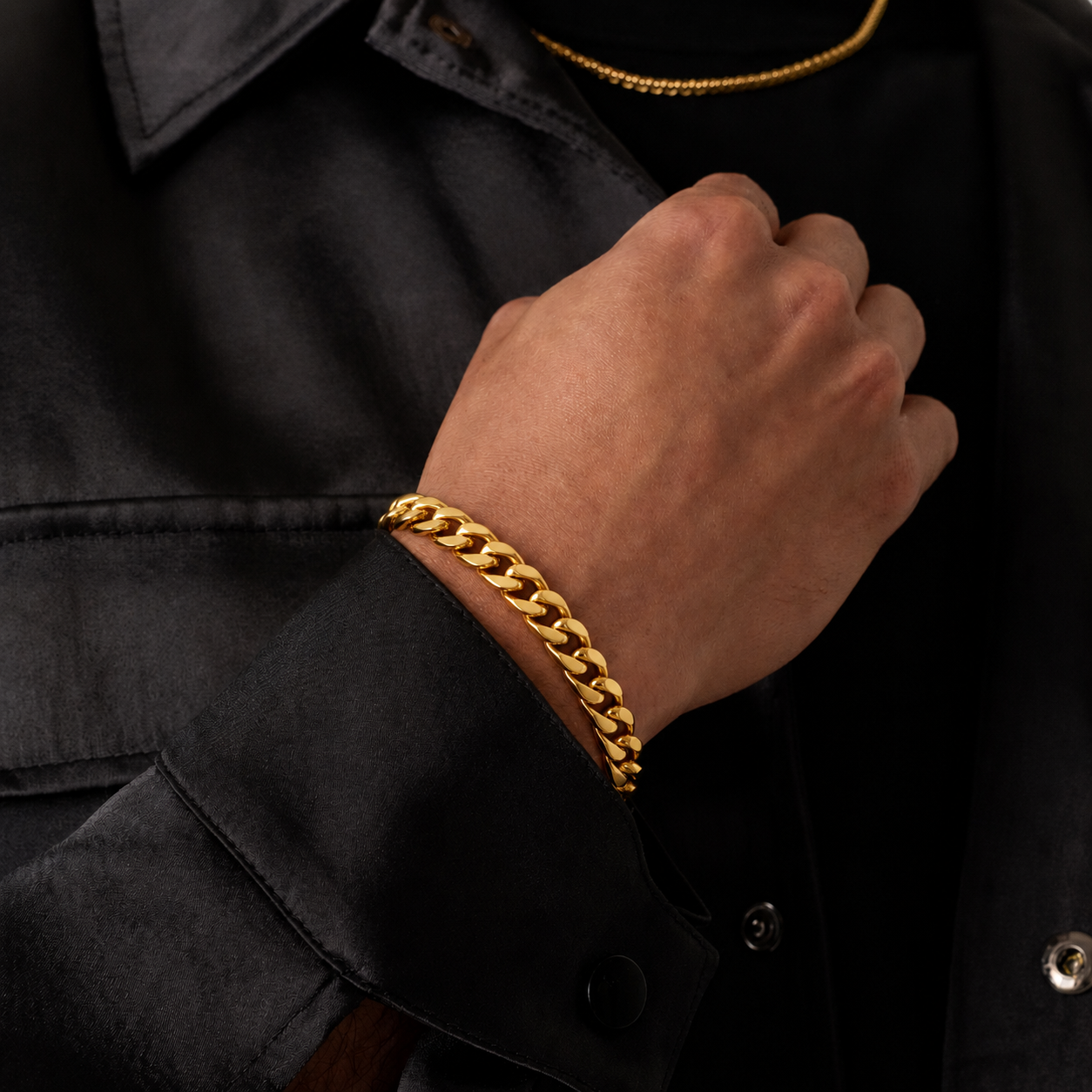 Pulsera Cubana (ORO/PLATA)
